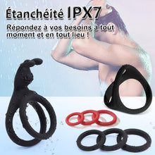 Load image into Gallery viewer, Anneaux de Pénis Triangle pour Homme Couples, Mecofy Silicone Anneaux Péniens Jouets Pour Améliorer les Performances Sexuelles, Plus Dur et Plus Fort 5 pièces